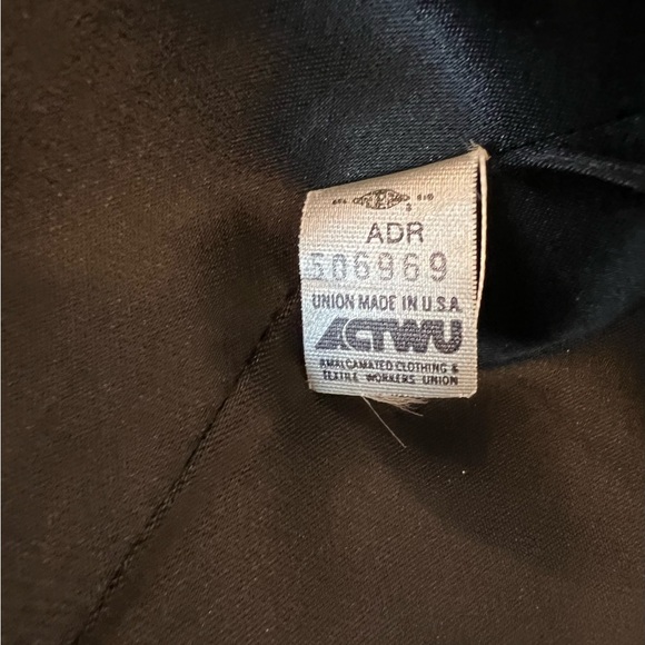 Men's Vintage London Fog Long Wool Coat Grey Made in USA Size 40 Regular - Picture 8 of 9